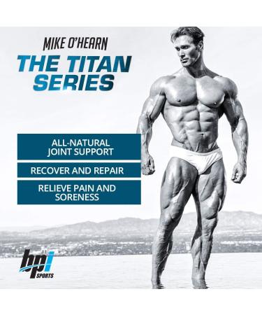 BPI Sports Muscle & Joint Fix - Mike O Hearn Titan Series | Muscle Recovery & Joint Support Supplement - Turmeric, White Peony & Collagen | 90 Capsules - Buy Online on GoSupps.com