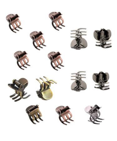 Cuhair 10pcs Vintage Metal Alloy Hair Clips - Stylish Hair Accessories for Girls & Women - International Shipping - Buy Online on GoSupps.com