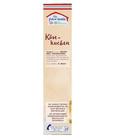 Dr. Oetker Cheesecake Baking Mix 8 Pack (8 x 580g) | Easy Delicious Vegetarian Cheesecake Mix with Sugar Decorations - Buy Online on GoSupps.com