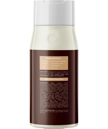 Jamaican Black Castor Oil Biotin Shampoo for Thinning Hair - Extra Volumizing Formula with Rosemary, Keratin, and Argan Oil - Sulfate-Free Moisturizer for Fuller Hair - 10 Fl Oz (Pack of 1) - Buy Online on GoSupps.com