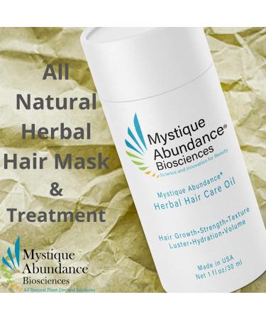 Eco-Luxe Herbal Hair Rejuvenator Oil - Intensive 22-Herb & 8-Oil Treatment Mask for Hair Density - Combat Loss, Fall, Dryness, Breakage, Split Ends, Dandruff, Frizz & Tangles - All-Natural Nourishment - Buy Online on GoSupps.com