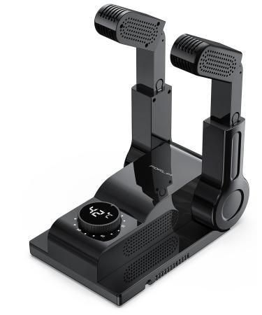 Forlim shoe dryer electrical foot warmer glove dryer and boot warmer - 180 adjustable dry rack - Telescopic flexible dry connections - intelligent timer (black) - Buy Online on GoSupps.com