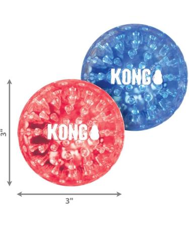 KONG Lionel Richie Squeezz Geodz Size L Pack of 2 Assorted Colours Multi - Buy Online on GoSupps.com