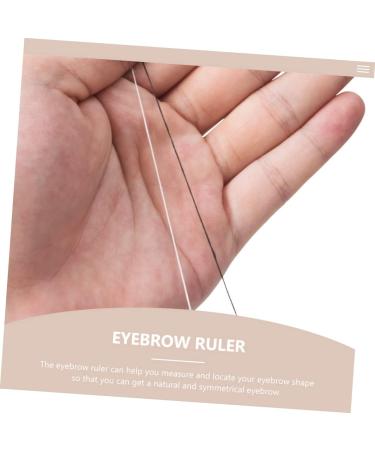 Healeved 4 Pcs Eyebrow Positioning Line Make up Accessories Eyebrow Makeup Ruler Tool Auxiliary Ruler Simple - Buy Online on GoSupps.com