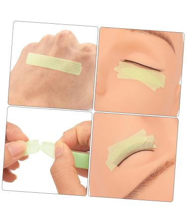 Mikinona 20 Rolls Eyelash Extension Tape - Double Eyelid Non-Woven Fabric Makeup Tape for Lifting - 5.5x1.2cm Green - Buy Online on GoSupps.com