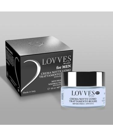 LOVVES Cr me de Nuit Anti-Rides Homme Haute Cosm tique Naturelle R pare la Peau pendant le Sommeil Antioxydante et R g n rante vite le Vieillissement Pr matur Absorption Rapide 50ml - Buy Online on GoSupps.com