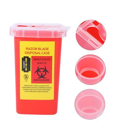 Frcolor 4-Pack Razor Blade Bank Safe Storage Container for Sharp Objects | Salon & Medical Use | Travel-Friendly Design - Buy Online on GoSupps.com