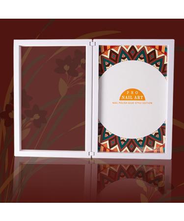 Nail Color Display Book - Self-Adhesive Gel Color Board with Magnetic Closure for Salon Nail Art - DIY Polish Showcase - Buy Online on GoSupps.com