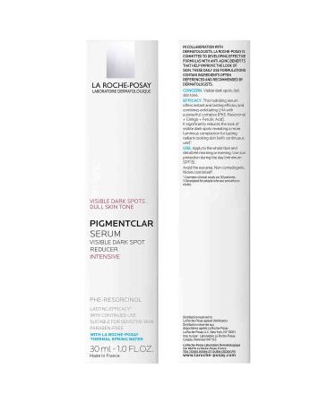 La Roche-Posay Pigmentclar Dark Spot Corrector Serum - Reduce Age Spots & Even Skin Tone â€“ 1 Fl Oz - Buy Online on GoSupps.com