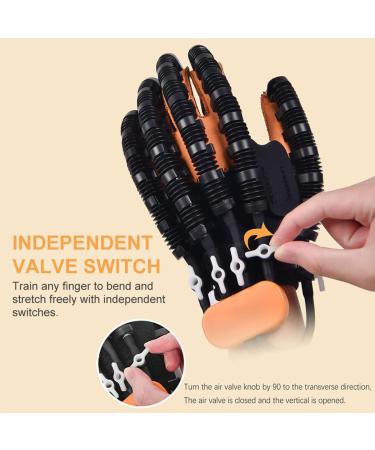 Rehabilitation Robot Gloves for Stroke Hemiplegia Rehabilitation Training Equipment Finger Training Stroke Hand Splint Rehabilitation Robot Gloves Portable Hand Stroke Recovery Equipment X-Large Left - Buy Online on GoSupps.com