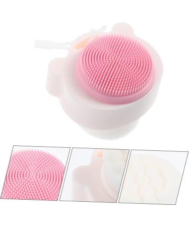 Gogogmee Soft Bristle Facial Cleansing Brush Silicone Face Brush Exfoliating Brush Shower Body Scrubber Face Scrubber Men Face Scrubber Brush Silicone Brush Cleanse Exfoliator Bath Brush - Buy Online on GoSupps.com