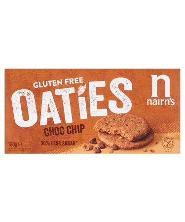 Nairn's Gluten Free Oaties Choc Chip 160 g