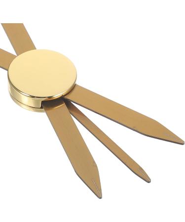 NOLITOY Eyebrow Stencil Eyebrow Guide Ruler Golden Ratio Positioning Shaping Caliper Eyebrow Measuring Tool - Buy Online on GoSupps.com