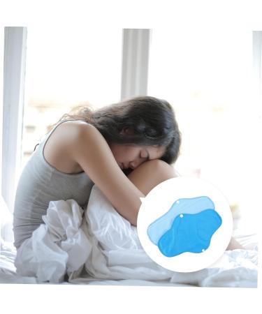 Gatuida 6Stk Women's Washable Polarfleece Menstrual Pads - Reusable Overnight Pads with Wings for Comfortable Care - Buy Online on GoSupps.com