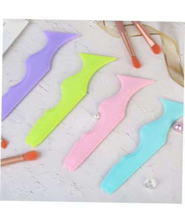 Mipcase 2pcs Silicone Beauty Ruler Beauty Tools Mascara Guide Helper Eyebrow Guide Aid Cosmetic Makeup Tools - Buy Online on GoSupps.com