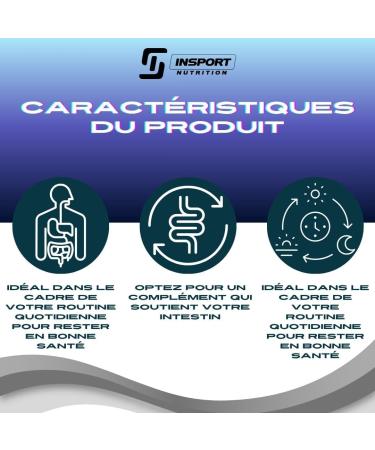 Butyrate de sodium microencapsul 1100 mg 100 g lules Soutien sant intestinale & flore Lib ration contr l e Insport Nutrition - Buy Online on GoSupps.com