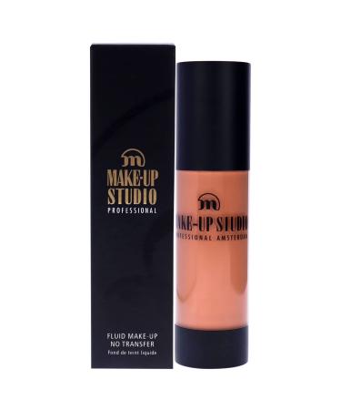 Professional Amsterdam Fluid Foundation No Transfer- Creates A Soft-Focus Velvety Natural Finish- Delivers Long-Wearing Light To Medium Coverage- Wb4 Golden Olive- 1.18 Oz (S0658/GO)