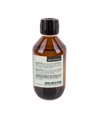 VitaFeel Castor Oil - 100% Cold Pressed | 250ml Eyelash Serum & Hair Oil | Best for Healthy Hair & Lashes - Buy Online on GoSupps.com