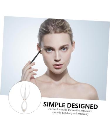 NOLITOY 1 Pc Eyebrow Stickers Brow Ruler Eyebrow Positioning Ruler Tool Miss Balance Ruler Stainless Steel - Buy Online on GoSupps.com