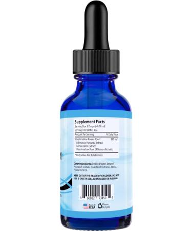 Absonutrix Marshmallow with Lemon Balm 390 mg 4 Oz Liquid 302 Servings Made in USA Quick Absorption Quality Potent Ingredients Non-GMO GMP Certified Marshmallow Liquid Extract - Buy Online on GoSupps.com