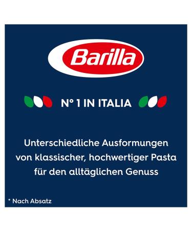 Barilla Pasta Classic Tortiglioni n.83 - High-Quality Durum Wheat Always Al Dente - 12 x 500g Pack - Buy Online on GoSupps.com