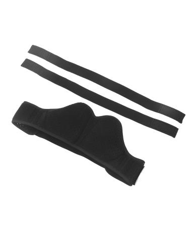 Inguinal Hernia Belt - Adjustable Professional Support for Post Surgery | Fixation Hernia Belt (L) Black - Shop Internationally - Buy Online on GoSupps.com