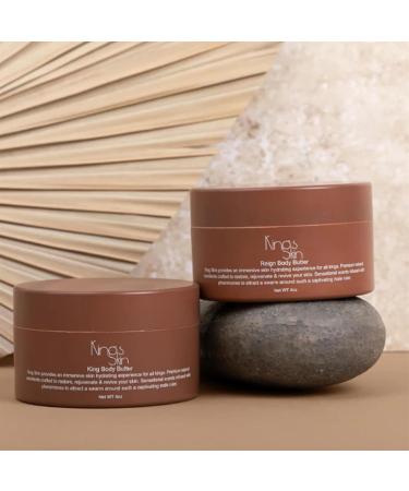 Crowned Skin King Organic Cologne Body Butter for Men - 3pc Warm Scent | Luxurious Hydration & Fragrance - Buy Online on GoSupps.com