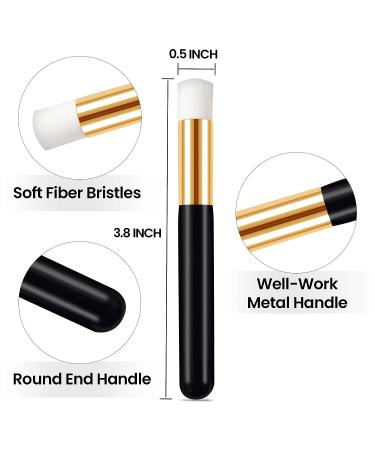 30 PCS Super Soft Lash Shampoo Cleansing Brush for Eyelash Extension - Facial Cleaning Brush for Eye Bath Wash Kit by Camillash (Black) - Buy Online on GoSupps.com