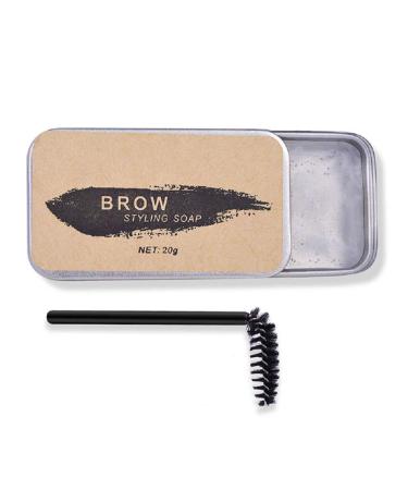 1pc Eyebrow Styling Cream Eyebrow Soap Wild Eyebrow Styling Shaping Wax Colorless Natural Eyebrow Cream Elegant