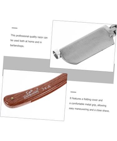 Beavorty Travel Razor & Beard Grooming Set - Stainless Steel Folding Shave Kit for Men with Blades & Scissors - Buy Online on GoSupps.com