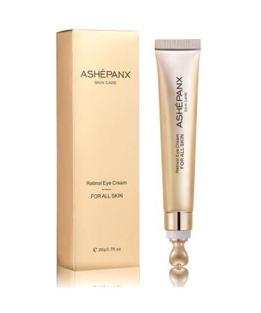 Retinol Eye Cream  Caffeine Eye Cream  Anti Aging Eye Cream for Dark Circles Puffiness Under Eye Bags and Wrinkles  Retinol Eye Cream with Caffeine and Collagen to Smooth Fine Lines and Hydrate Eye Area 20g