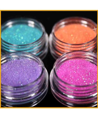 TaoNaisi Glitter Dust - 12 Vibrant Colors for Nail Art | Perfect for UV Gel Acrylic & Natural Nails - International Shipping Available - Buy Online on GoSupps.com