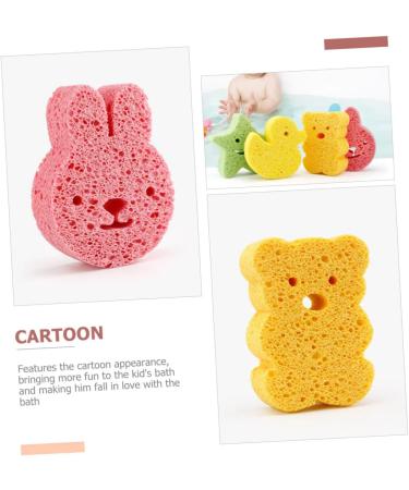 FRCOLOR 12 Pcs Kids Bath Sponge Set Soft Foam Bathing Sponges for Babies & Toddlers | Safe & Fun Bath Time Essentials - Buy Online on GoSupps.com
