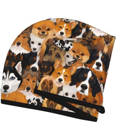 Super Absorbent Microfiber Hair Towel for Dogs & Women - Quick Dry Coral Velvet Cap for Long Curly & Thick Hair - Buy Online on GoSupps.com