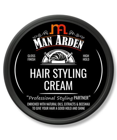 Hair Styling Cream Professional Styling For Wet Looks High Hold Anti Frizz Anytime Re-Stylable 50gm Hair Styling Cream (High Hold)
