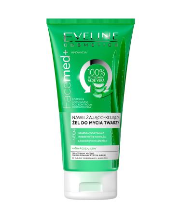 Eveline Cosmetics Facemed Wash Gel with Aloe 150 ml
