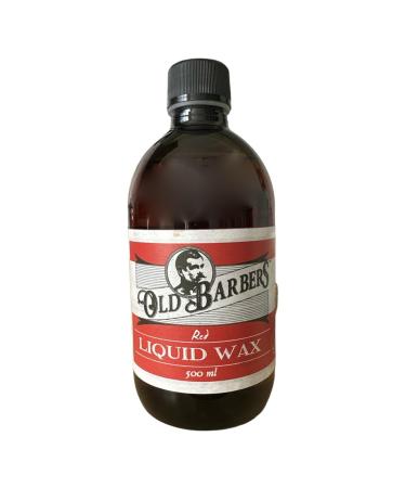 Old Barbers Liquid Hair Wax - Medium Hold - 500ml - Made in Italy