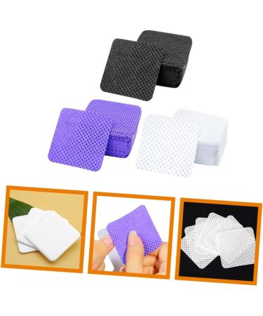 Ipetboom 3 Nail Wipe for Glue Cleaning Lint Nail Wipes Lint Wipes Nail Polish Removing Pads No Lint Nail Wipes Glue for Lashes Manicure Remover Melt Blown Material - Buy Online on GoSupps.com