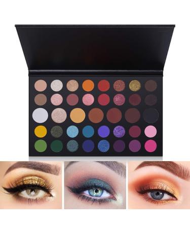 39 Colors Eyeshadow Palette Matte Shimmer Eye Shadow Makeup Pallete Product Pigmented Eyeshadow Makeup Set