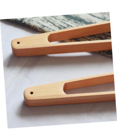 MAGICLULU Cheese Tongs Pickle Tongs Barbeque Tongs Salad Tongs Wooden Kitchen Tongs Food Tongs BBQ Tongs Beech - Buy Online on GoSupps.com