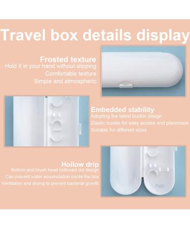 XPEX Portable Hard Shell Travel Case for Electric Toothbrushes & Accessories - Ideal for International Travel - Buy Online on GoSupps.com