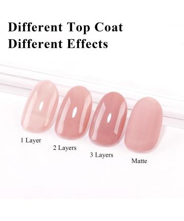 Imtiti Jelly Gel Nail Polish 15ml Natural Coffee Sheer Jelly Gel Polish Soak Off LED UV Nail Gel Polish Nude Translucent Gel Nail Polish Nail Starter Manicure Salon Kit - Buy Online on GoSupps.com