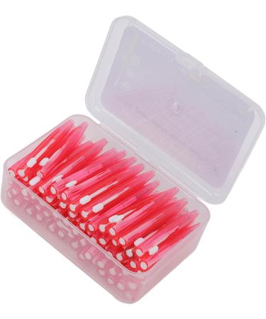 Buy Interdental Brush Set - 60 Slim Braces Cleaners with PP Handle for Adults | Rotating Electrical Pink | International Shipping Available - Buy Online on GoSupps.com