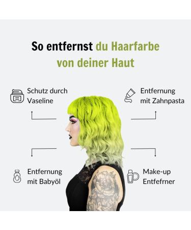 Hermans Amazing semi-permanent Hair Color Lemon Daisy 100% vegan and not tested on animals 115ml - Buy Online on GoSupps.com