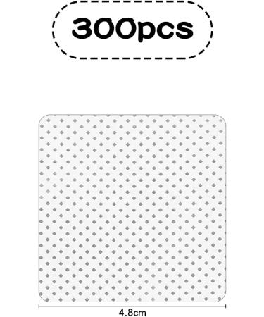Jagowa 300 Pieces Lint Free Wipes Nail Polish Remover Wipes For Nails (White) - Buy Online on GoSupps.com