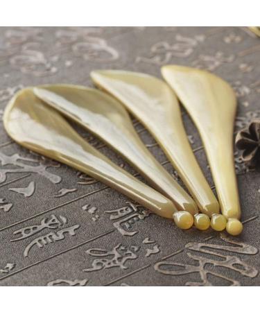 Buy Healifty Gua Sha Scratching Massage Point Tool - Ochsenhorn Eye Roller & Massage Stick for Ultimate Relaxation - Buy Online on GoSupps.com