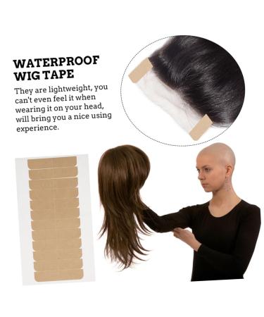 minkissy 6 Sheets Double-sided Tape Hair Bands Hair Ribbon Toupee Wig Double Sided Tape Replacement Tape for Hair Extensions Tape for Extensions Tape Replacement Adhesive Suite Kraft Paper - Buy Online on GoSupps.com
