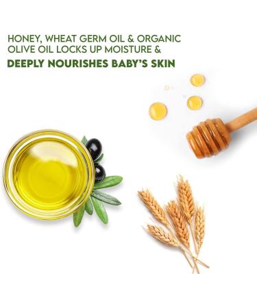 WBM Care Baby Lotion with Natural Honey and Wheatgerm Oil - 6.8 oz (Pack of 3) | Nourishing Face & Body Lotion for Deep Protection | 20.4 Fl Oz (Pack of 1) | Modern Formula - Buy Online on GoSupps.com