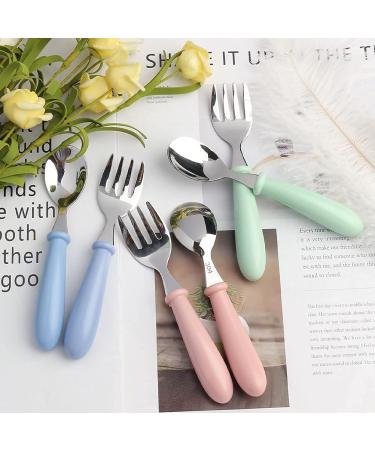 6-Piece BPA-Free Baby Cutlery Set | Learning Spoons & Forks for Children | Dishwasher Safe | Ideal for Self-Feeding - Buy Online on GoSupps.com