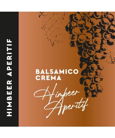 Gl cks Momente Raspberry Aperitif 100 ml Balsamic Crema Fruit Vinegar Preparation with 3% Acid - Buy Online on GoSupps.com